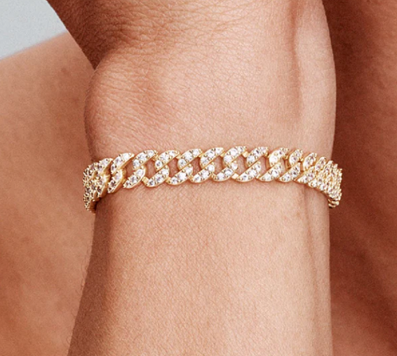 Pave Cuban Bracelet