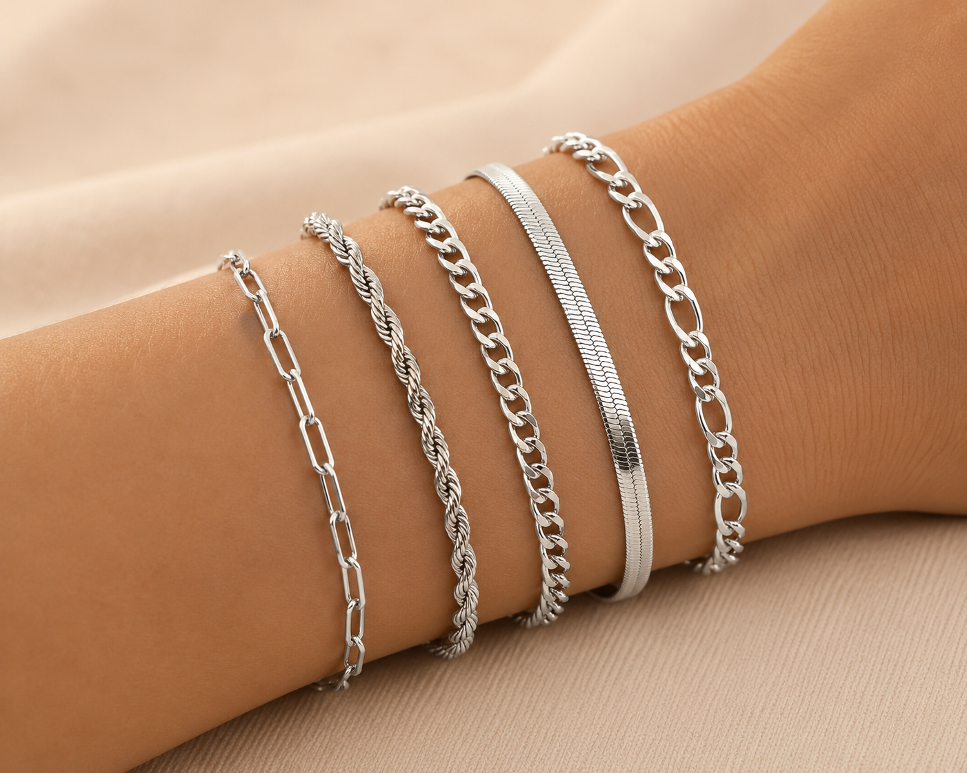 Ellis™ | Gold Bracelet Set