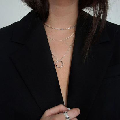 Manon White Gold Necklace