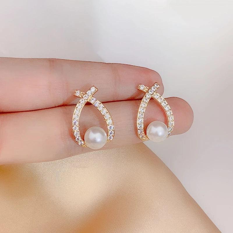 Zaria Pearl Earrings