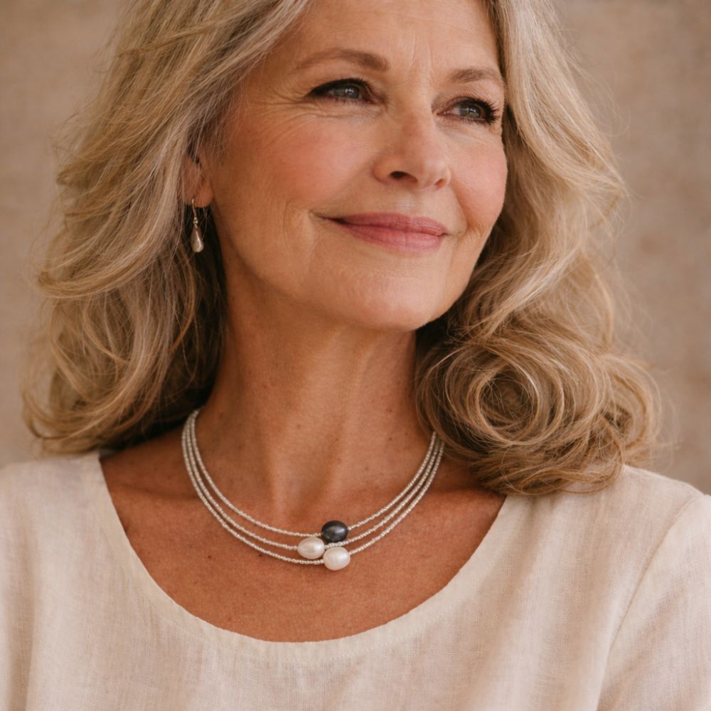 Junia Natural Pearl Necklace