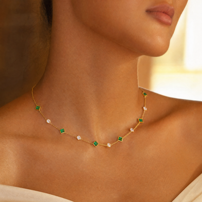 Amelisse Necklace - worn