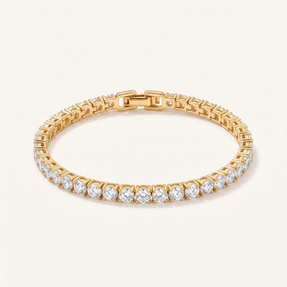 Anaya Gold Tennis Bracelet - studio