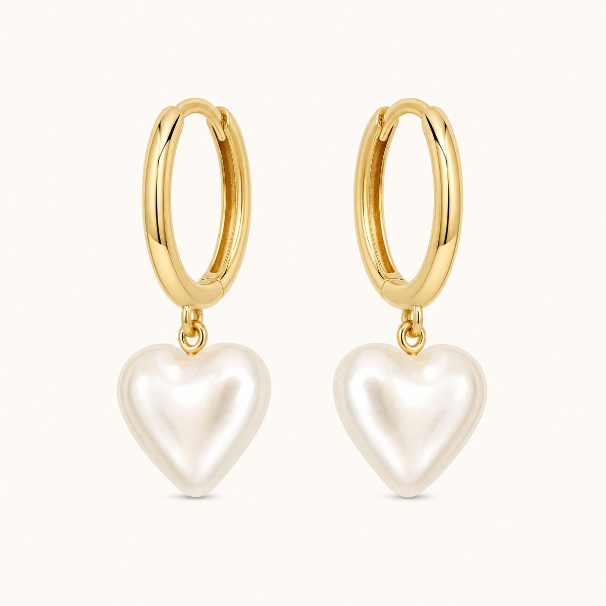 Anouk Gold Pearl Earrings - studio
