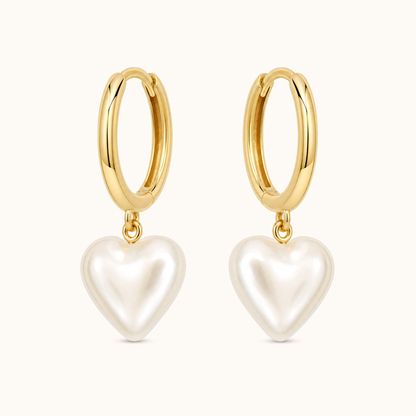 Anouk Gold Pearl Earrings - studio
