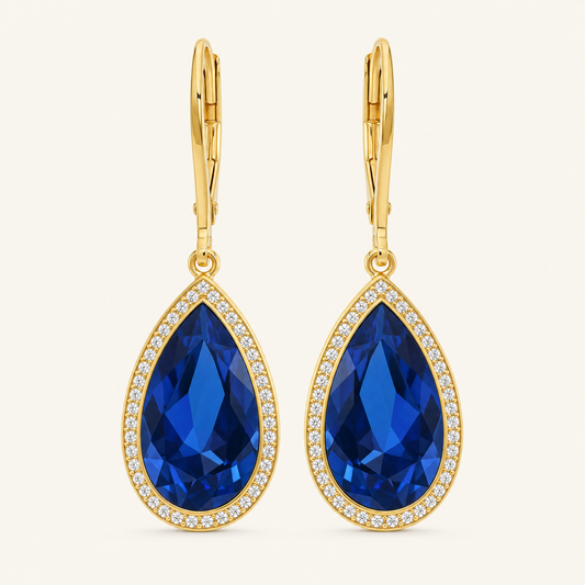 Azura Gold Earrings - studio