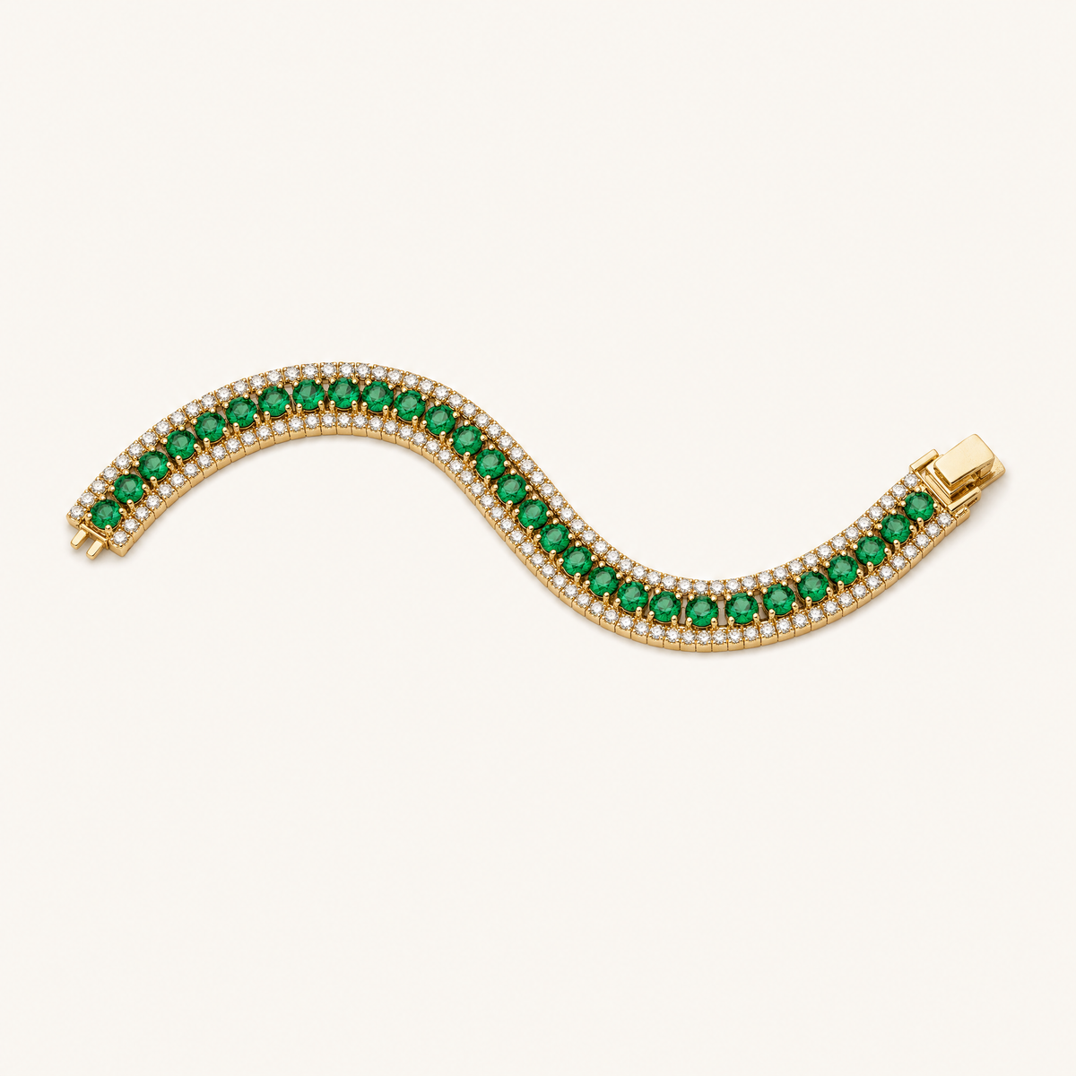 Delaney Gold Bracelet - studio