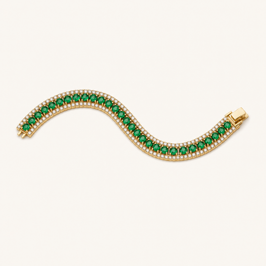Delaney Gold Bracelet - studio