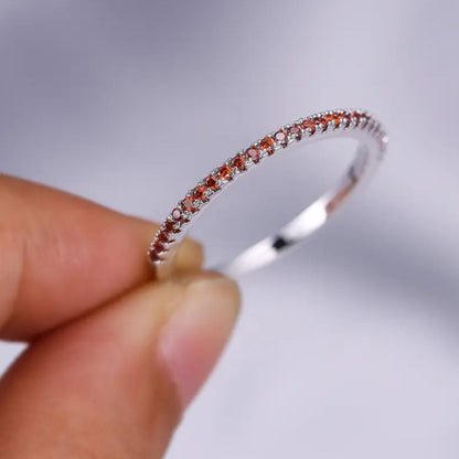 Soraya White Gold Ruby Ring