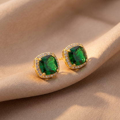 Calista Gold Earrings - lifestyle