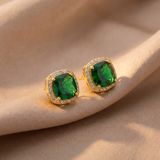 Calista Gold Earrings - lifestyle
