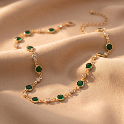 Elira Gold Necklace - lifestyle