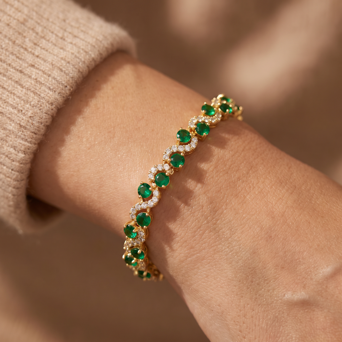 Fiora Bracelet - worn