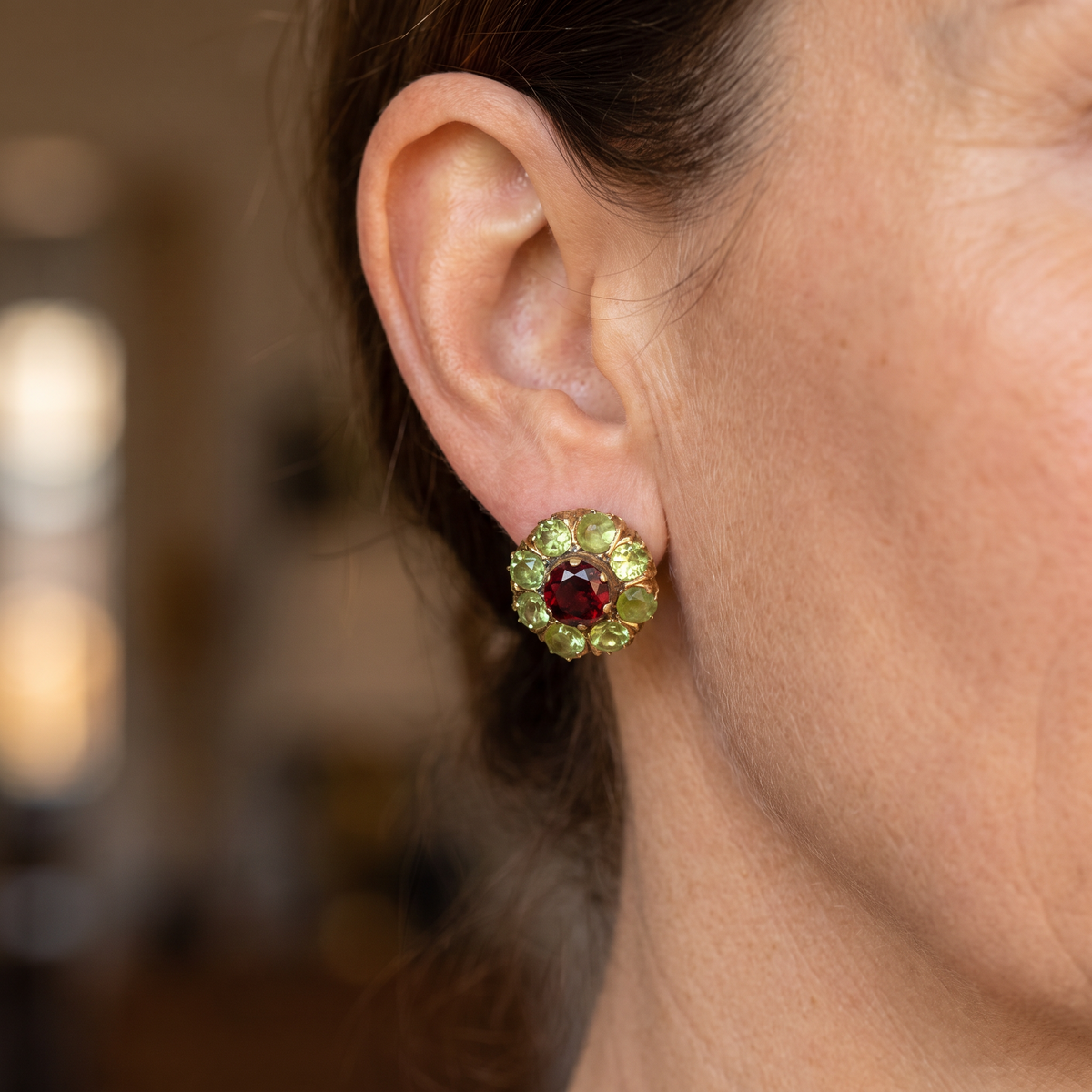 Hollis Earrings - worn