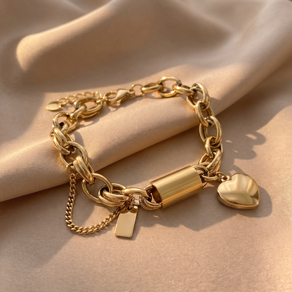 Nova Gold Bracelet - lifestyle