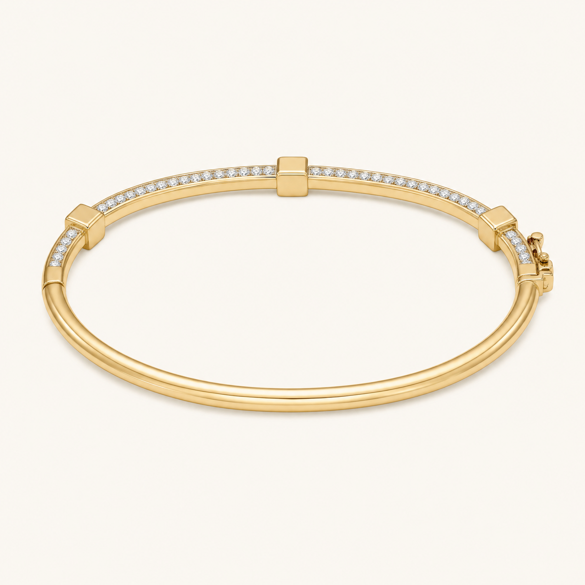 Paisley Gold Bracelet - studio