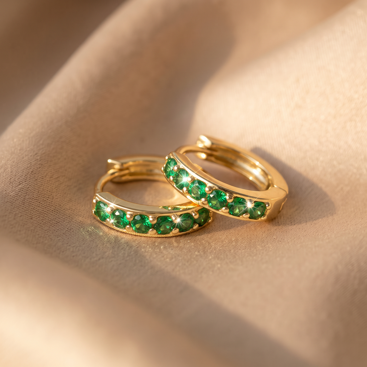 Vada Gold Earrings - lifestyle