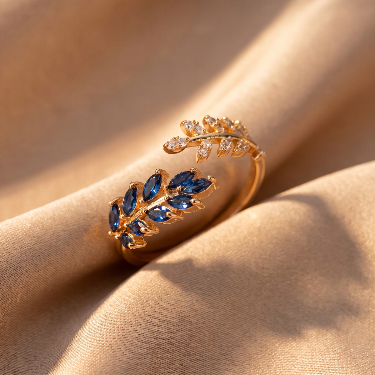 Vivara Sapphire Ring - lifestyle