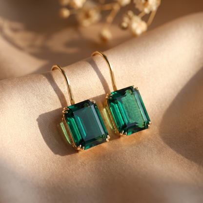 Viviana Gold Earrings - lifestyle