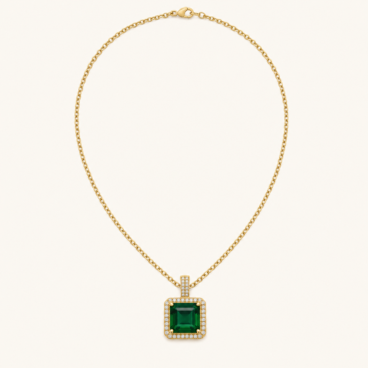 Zarela Gold Necklace - studio