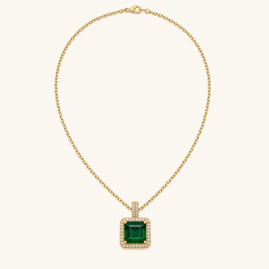 Zarela Gold Necklace - studio