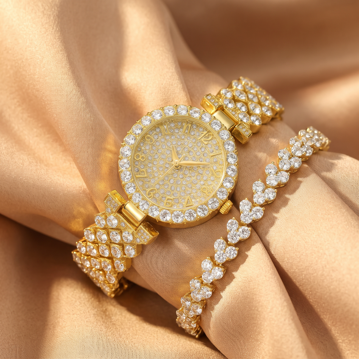 Yasmin Gold Radiant Set - lifestyle