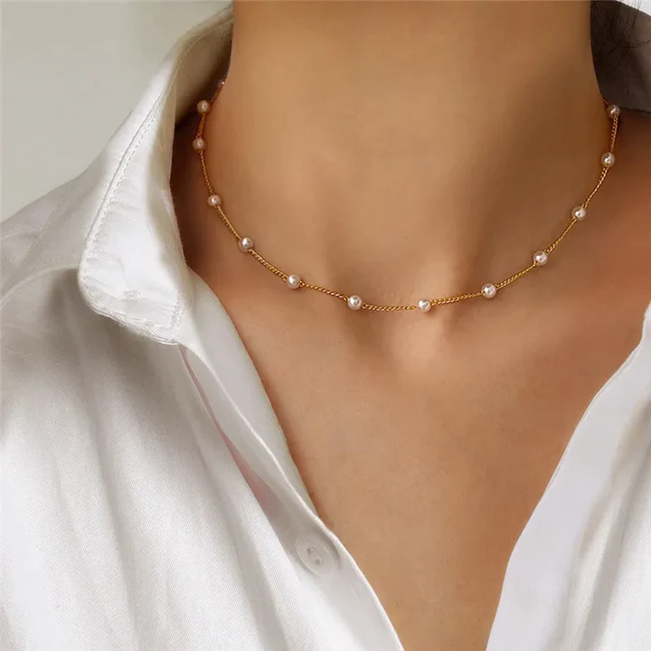 Wilhelmina Pearl Necklace