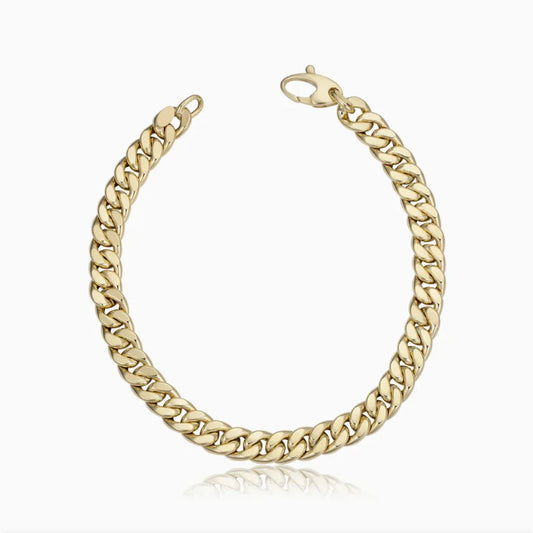 Classic Cuban Gold Bracelet